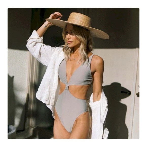 Mary Lawless Lee X Splendid Cutout One-Piece Suit NWT